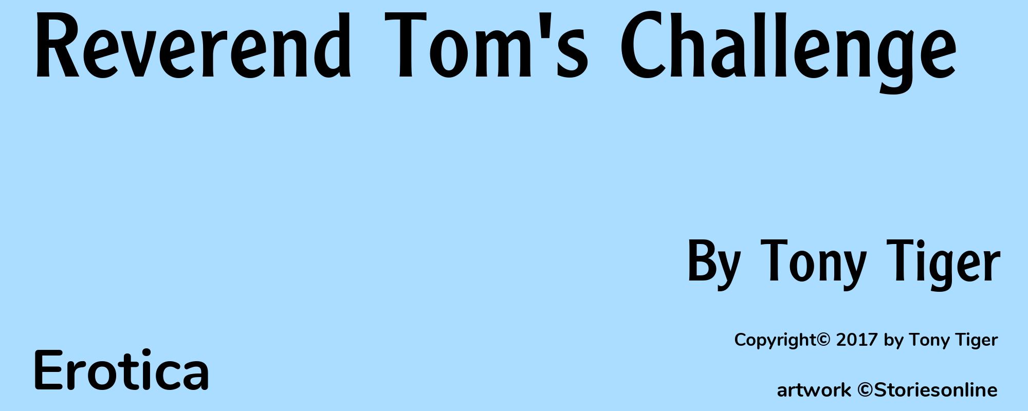 Reverend Tom's Challenge - Cover