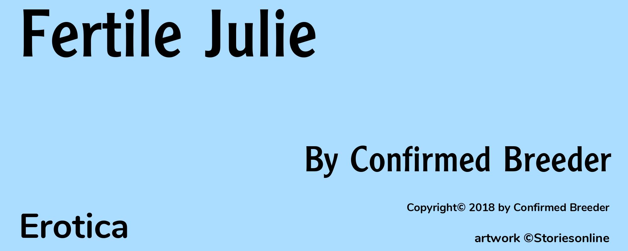 Fertile Julie - Cover