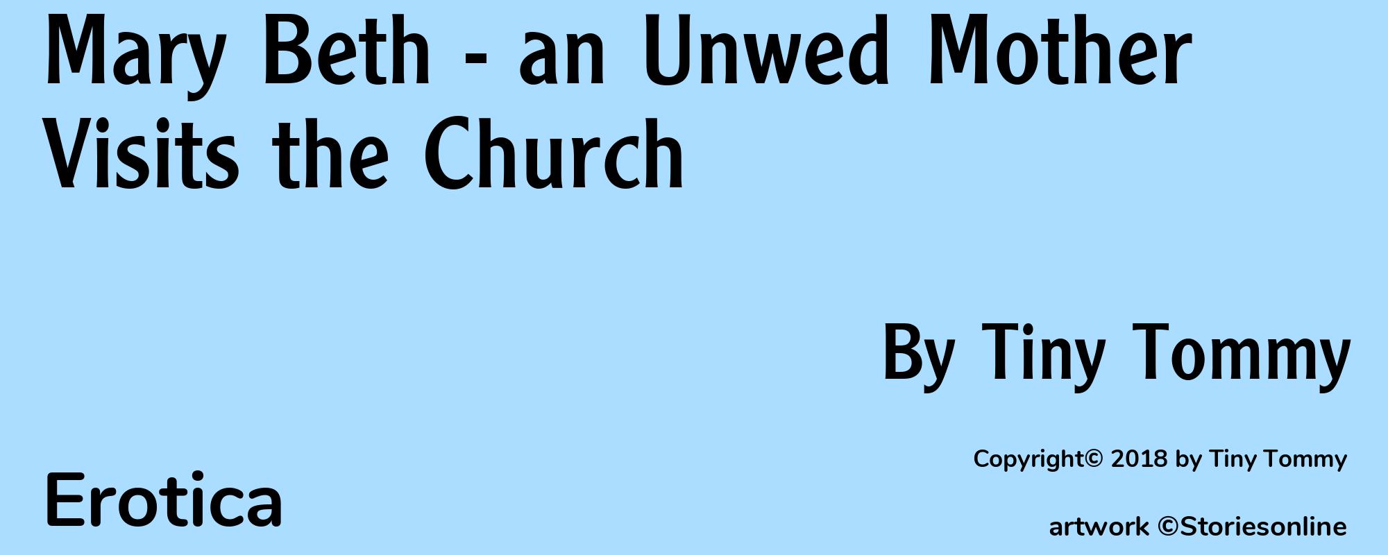 Mary Beth - an Unwed Mother Visits the Church - Cover