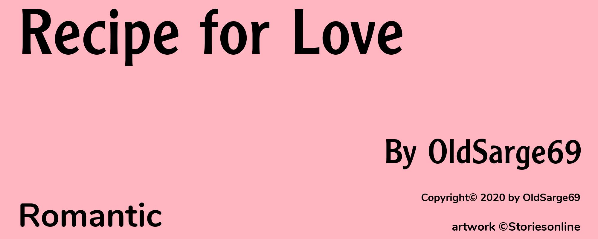 Recipe for Love - Cover