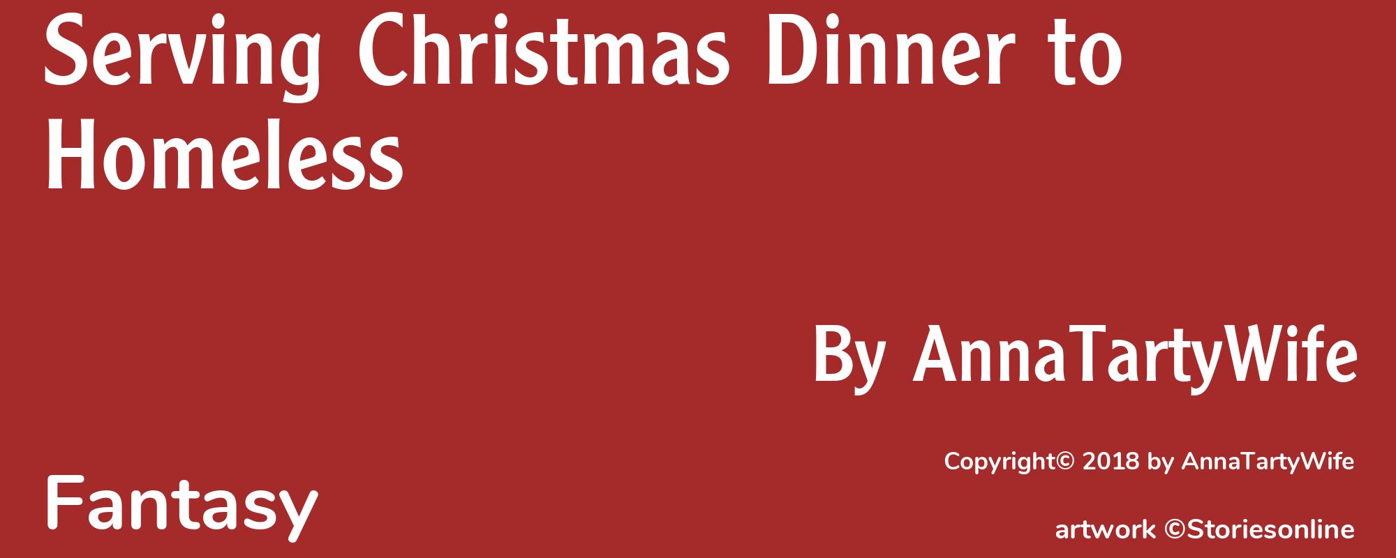 Serving Christmas Dinner to Homeless - Cover