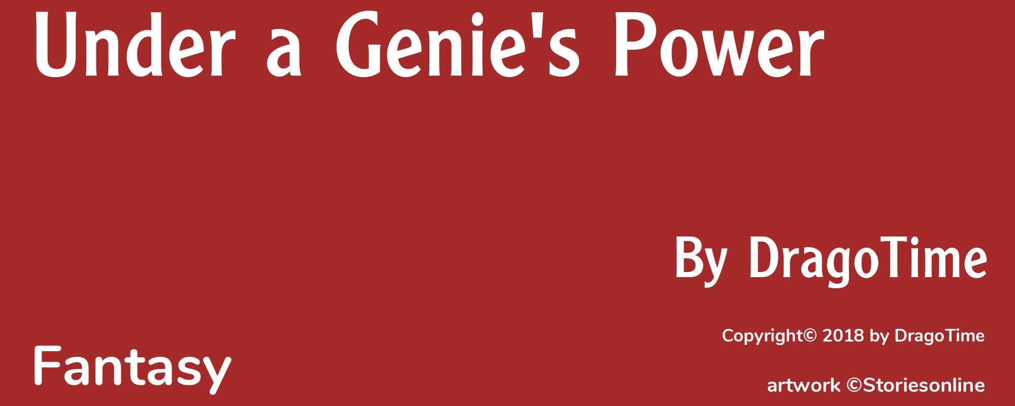 Under a Genie's Power - Cover