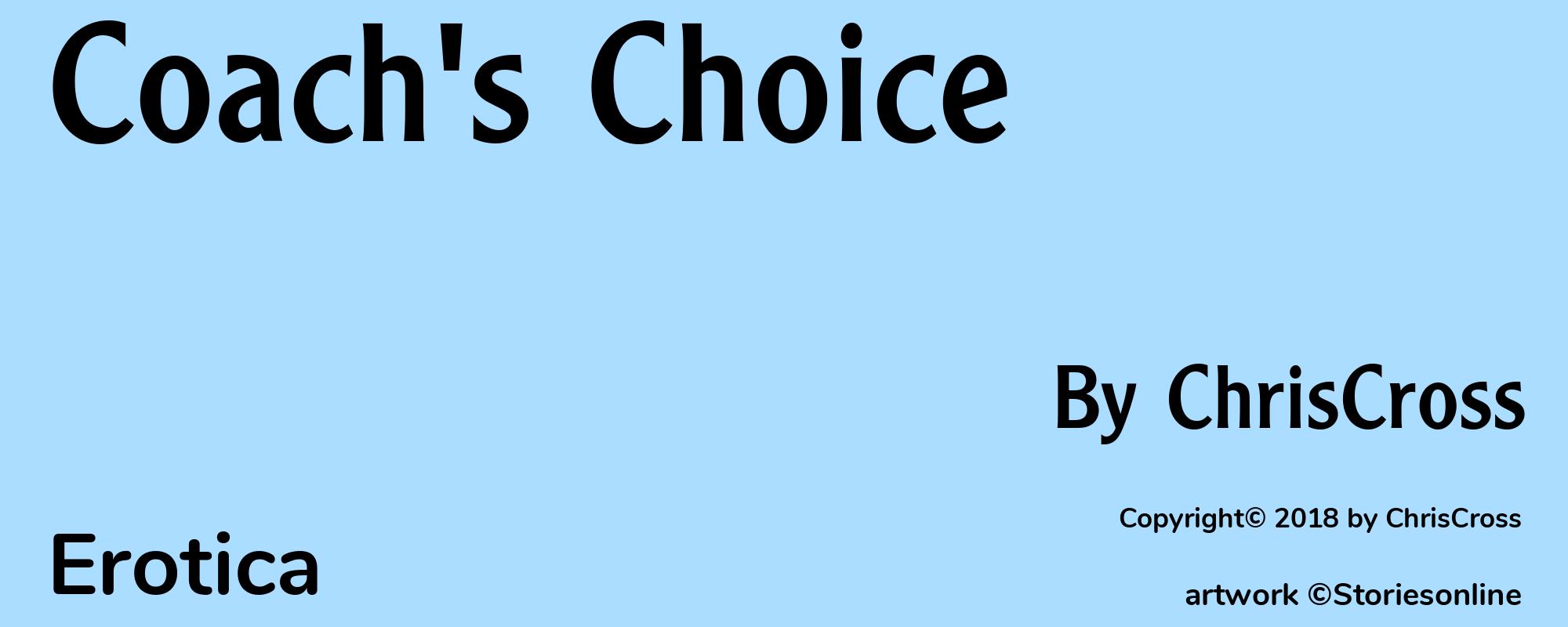 Coach's Choice - Cover