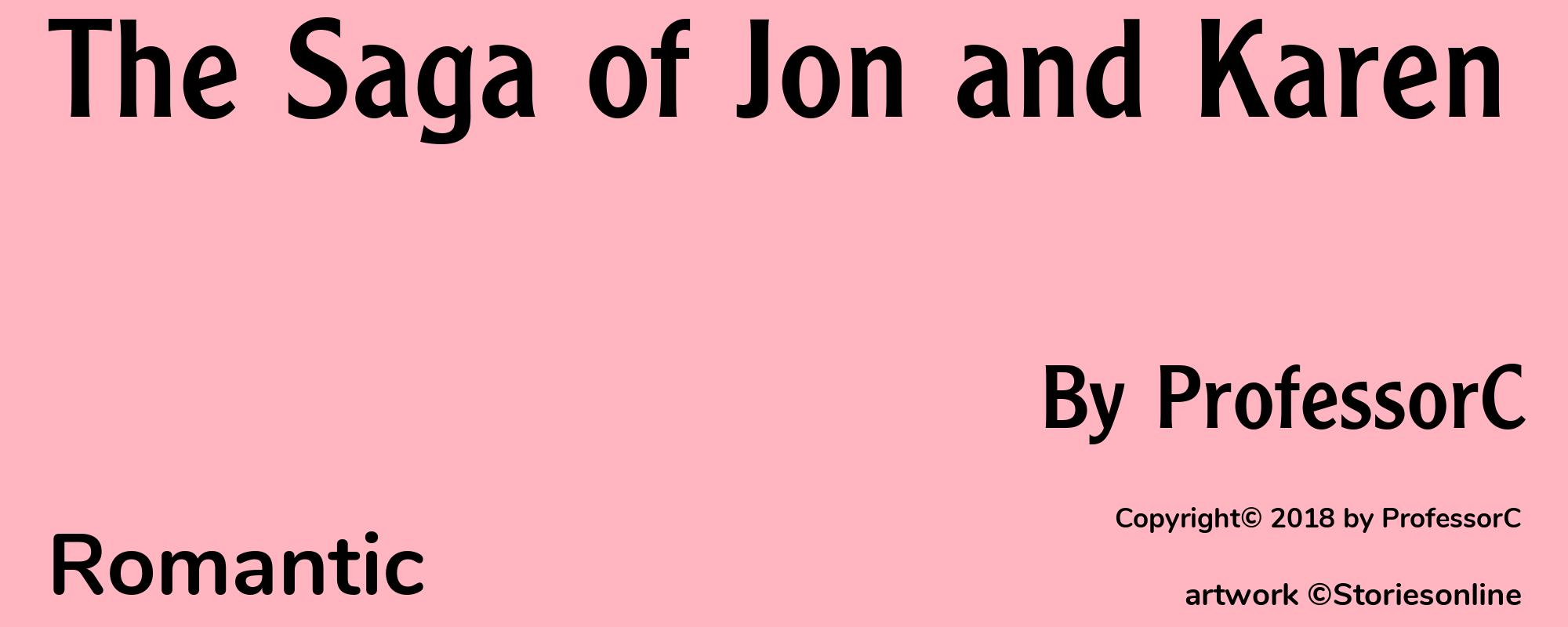The Saga of Jon and Karen - Cover