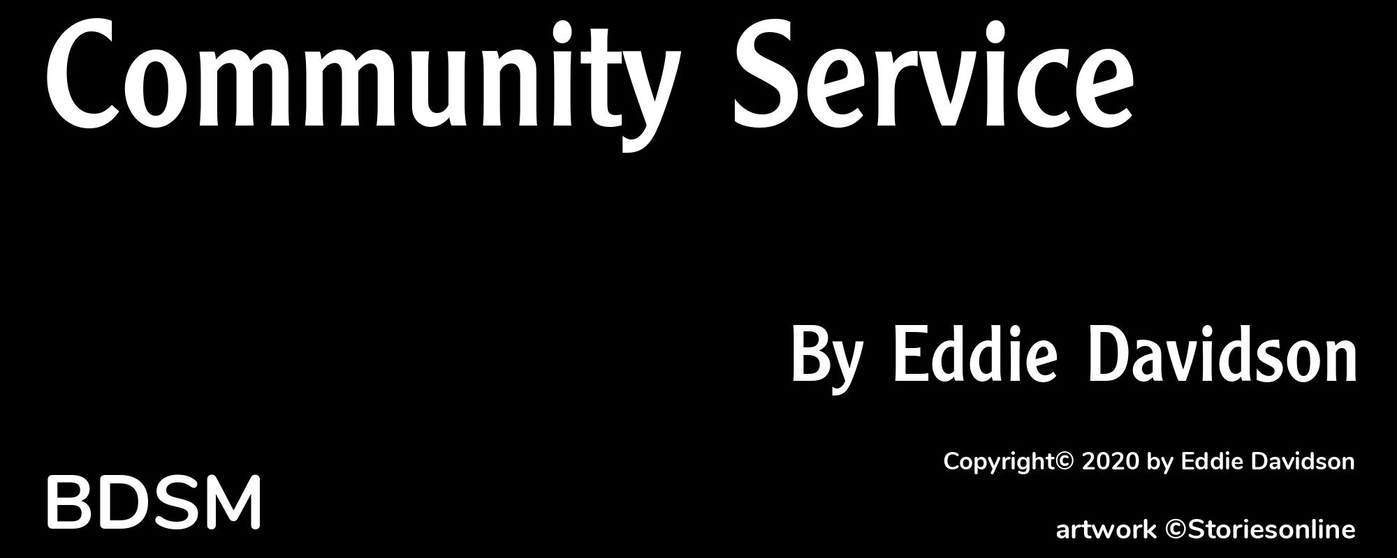 Community Service - Cover