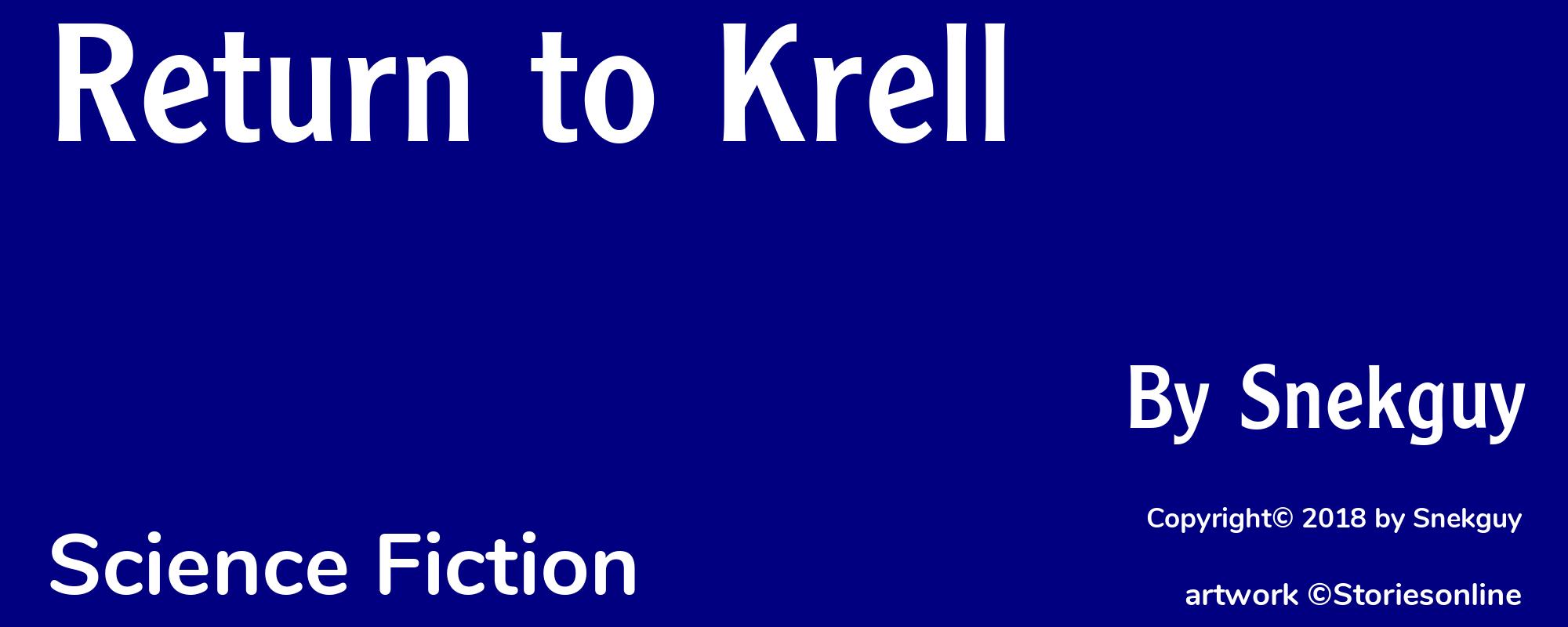 Return to Krell - Cover