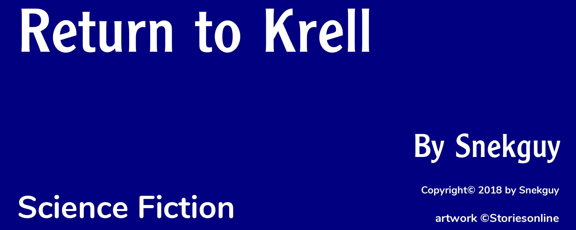 Return to Krell - Cover