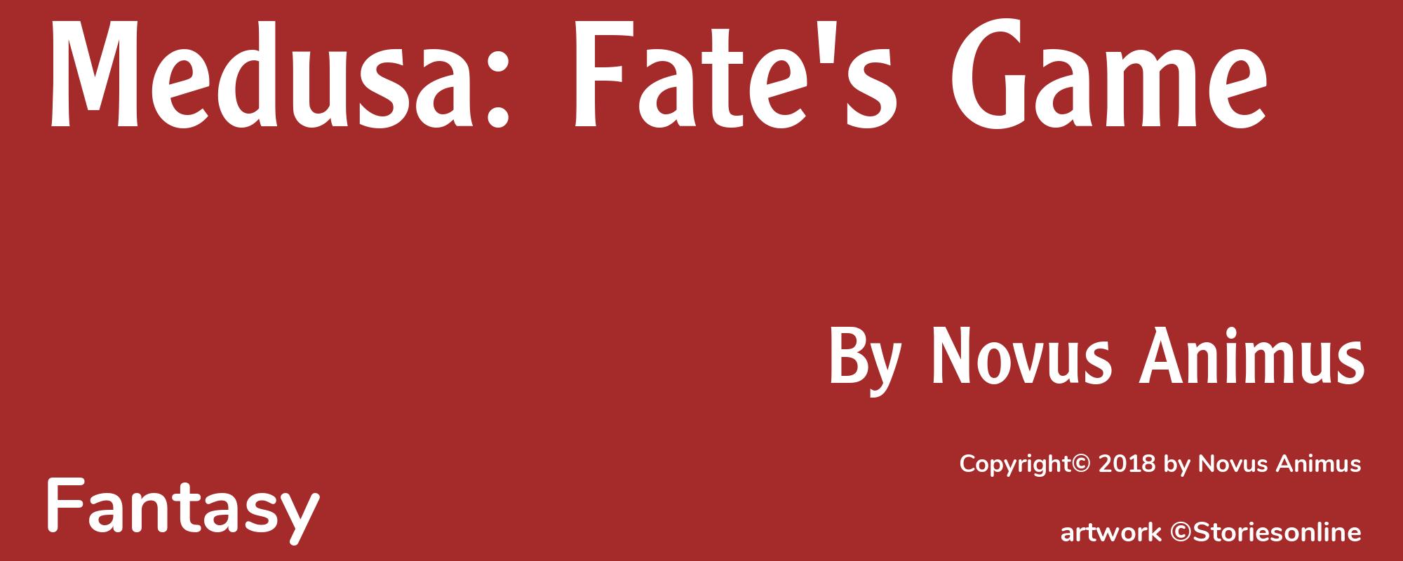 Medusa: Fate's Game - Cover