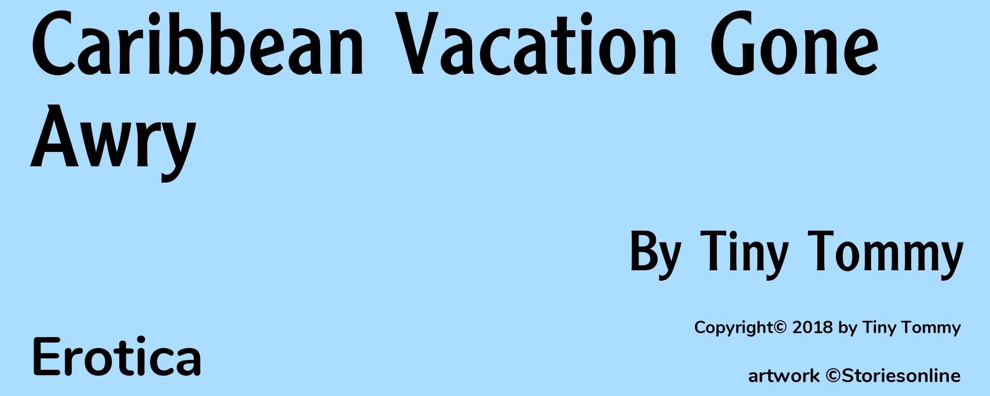 Caribbean Vacation Gone Awry - Cover