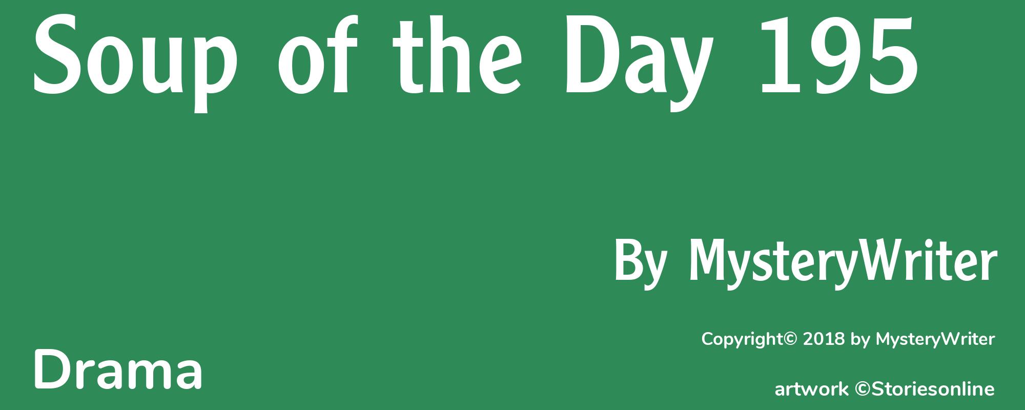 Soup of the Day 195 - Cover