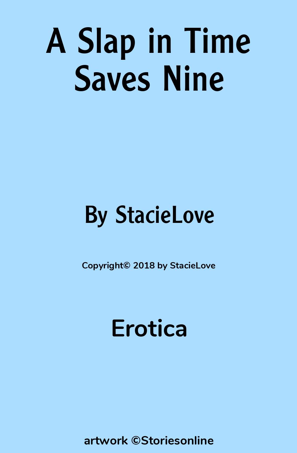 A Slap in Time Saves Nine - Erotica Sex Story