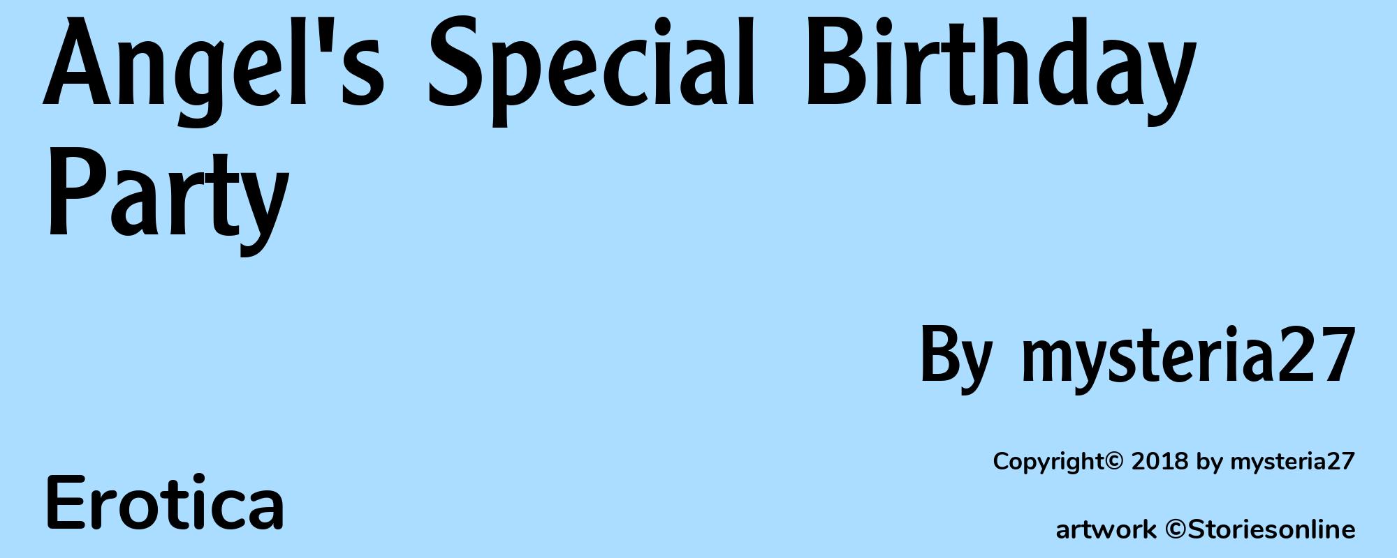 Angel's Special Birthday Party - Cover
