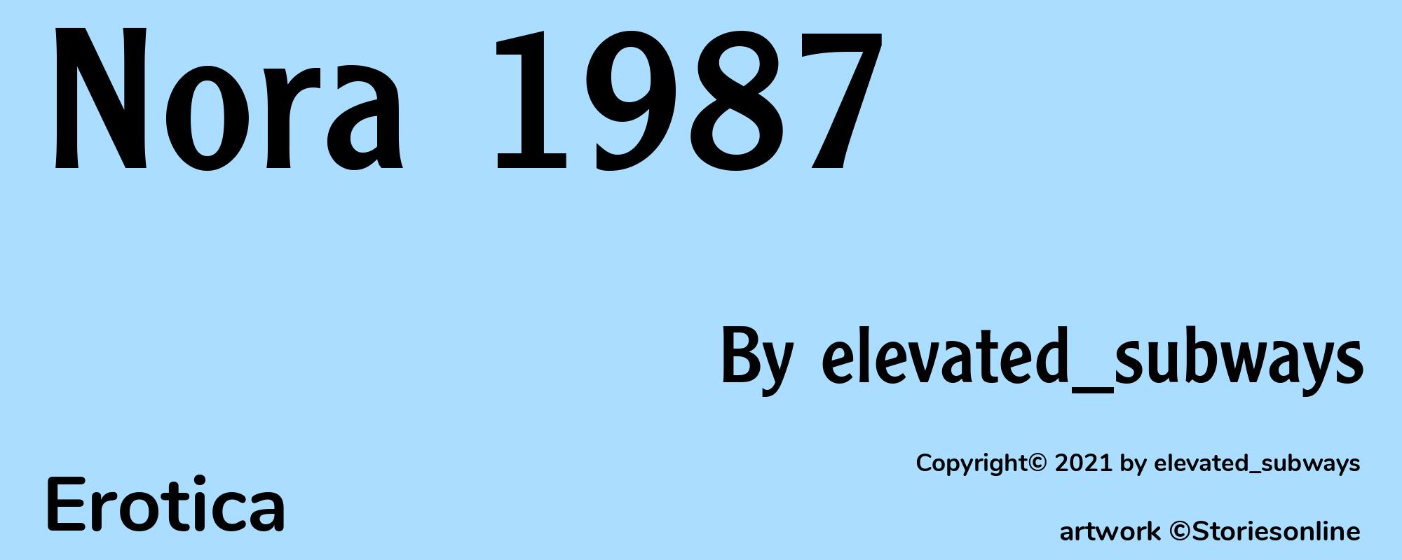 Nora 1987 - Cover