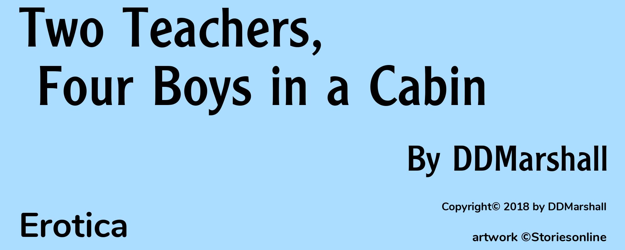 Two Teachers, Four Boys in a Cabin - Cover