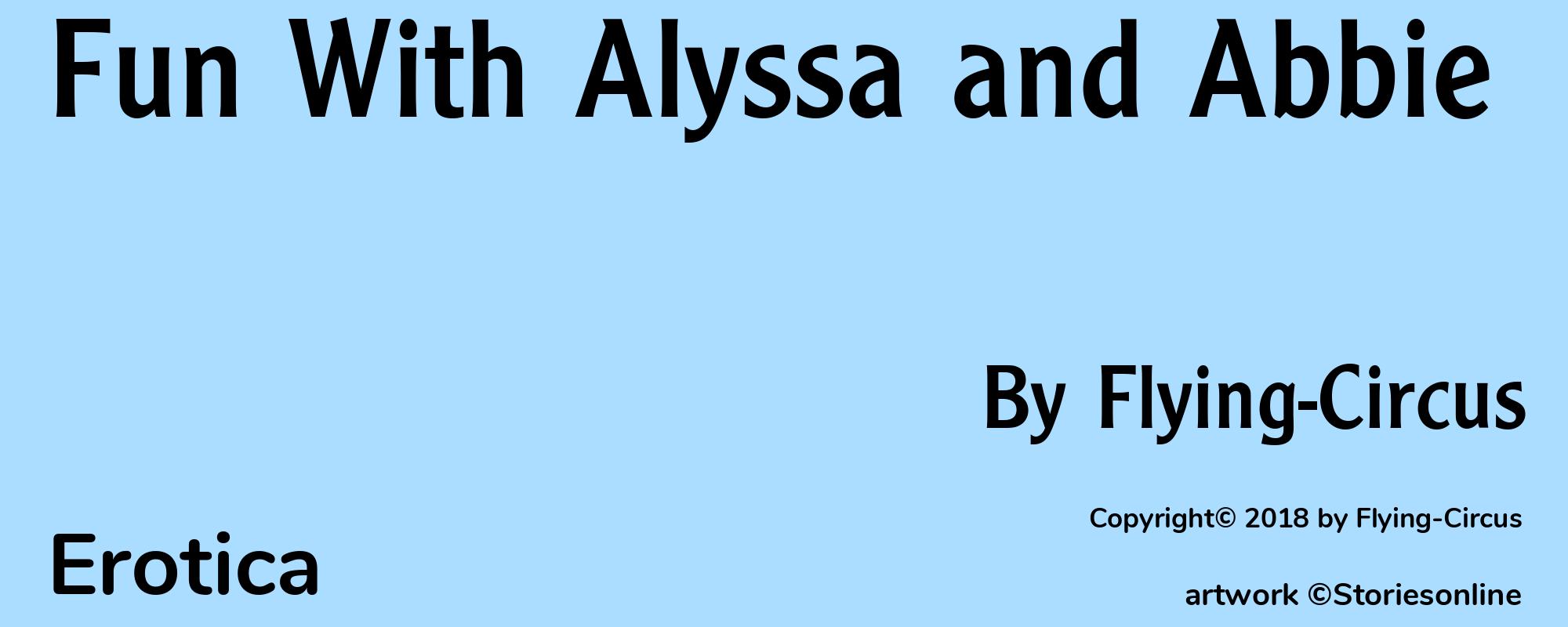 Fun With Alyssa and Abbie - Cover