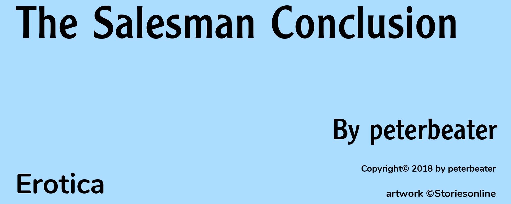 The Salesman Conclusion - Cover