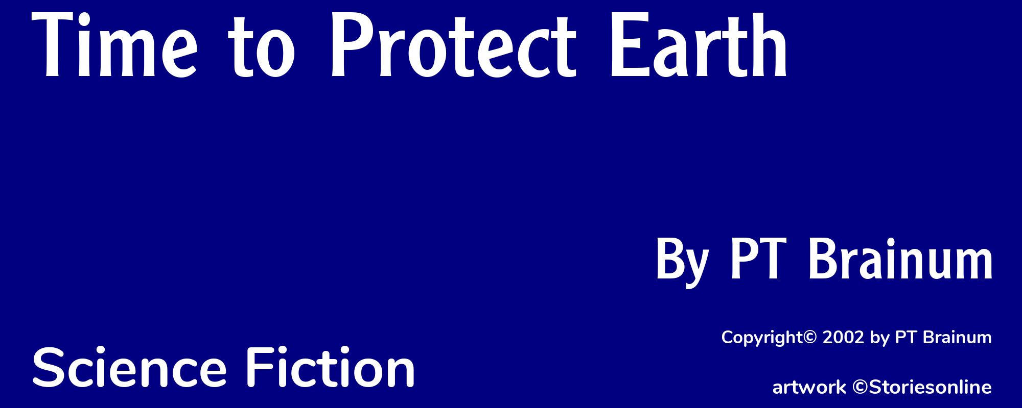 Time to Protect Earth - Cover