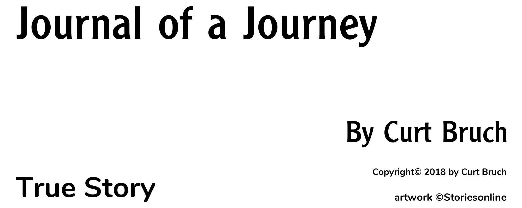 Journal of a Journey - Cover