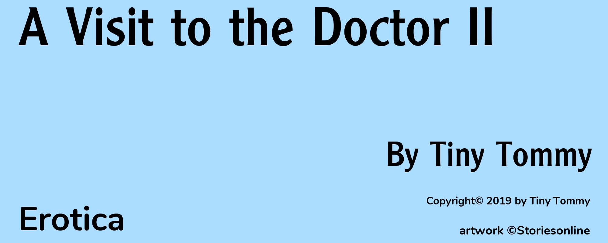 A Visit to the Doctor II - Cover