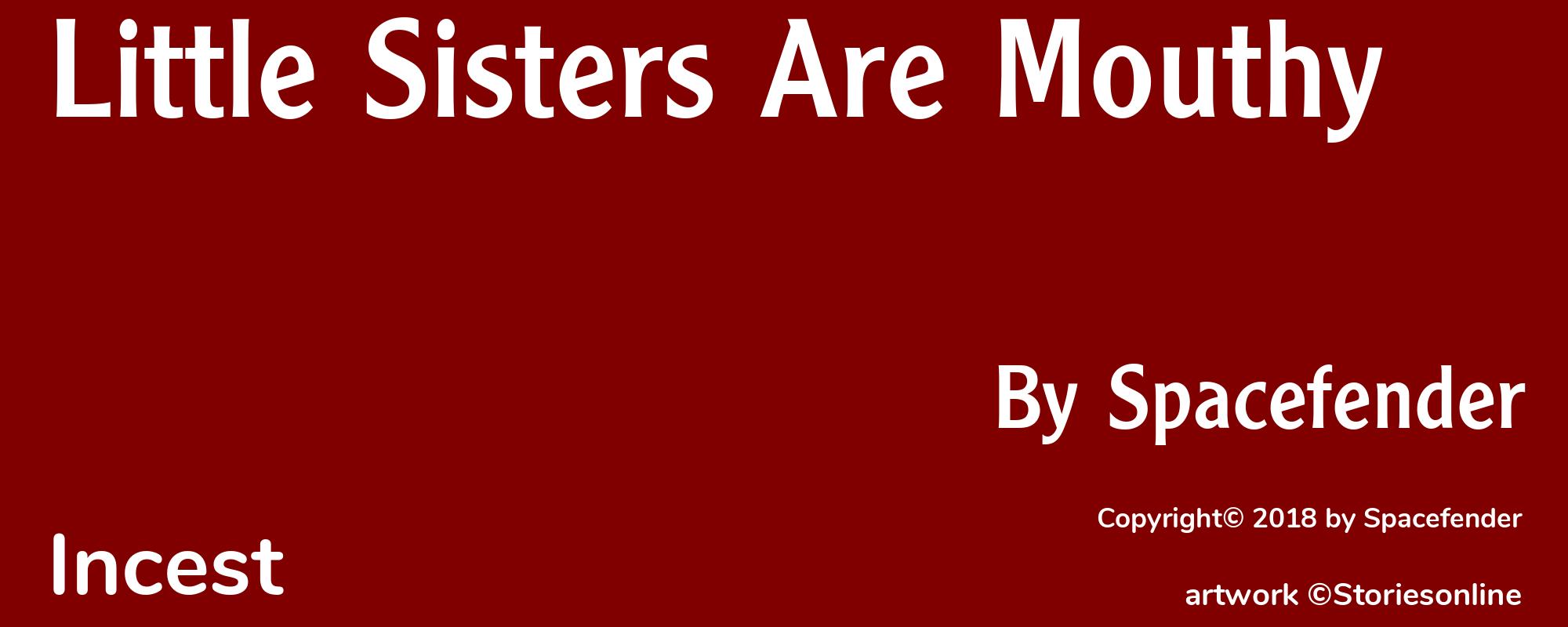 Little Sisters Are Mouthy - Cover