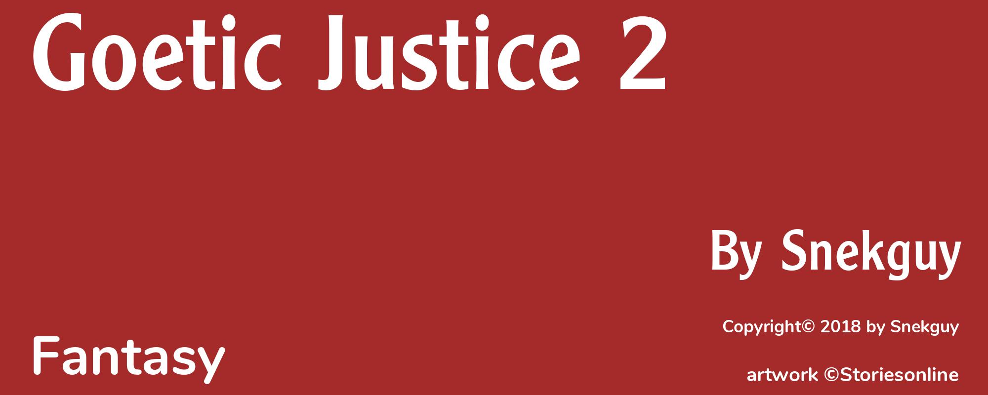 Goetic Justice 2 - Cover