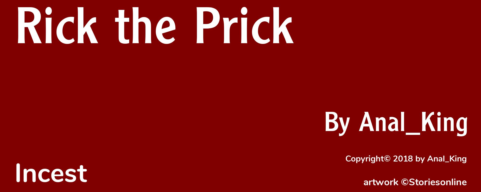 Rick the Prick - Cover