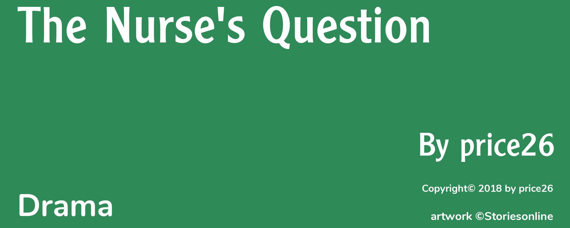 The Nurse's Question - Cover
