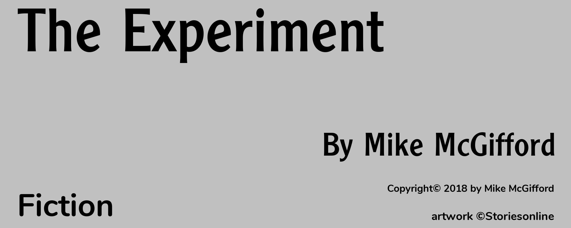 The Experiment - Cover