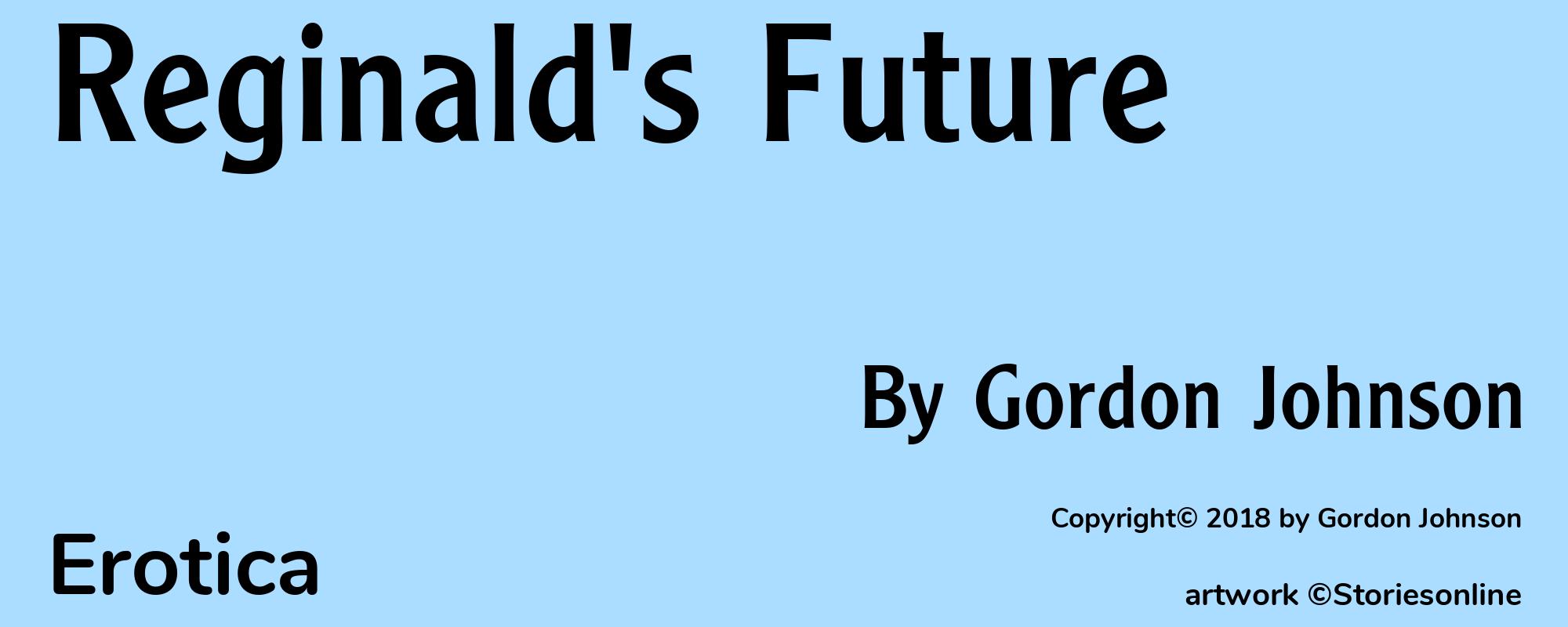 Reginald's Future - Cover