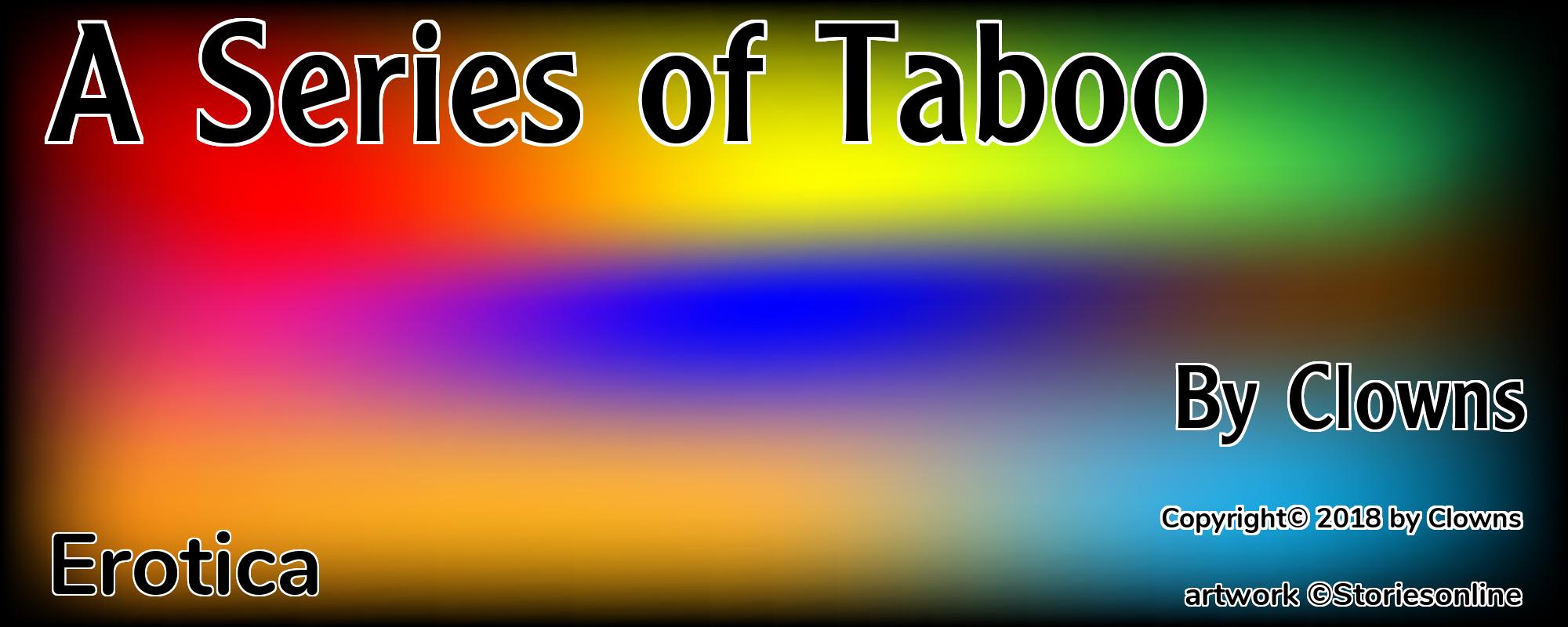 A Series of Taboo - Cover