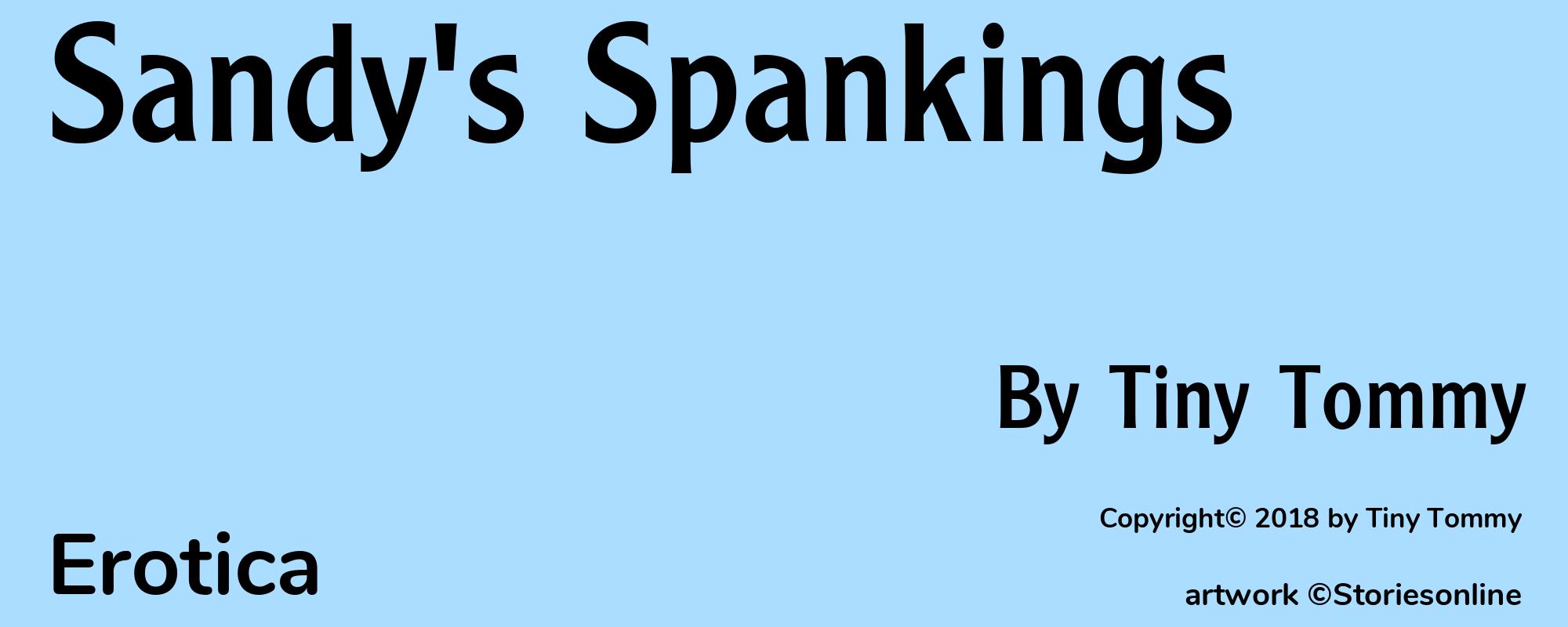 Sandy's Spankings - Cover