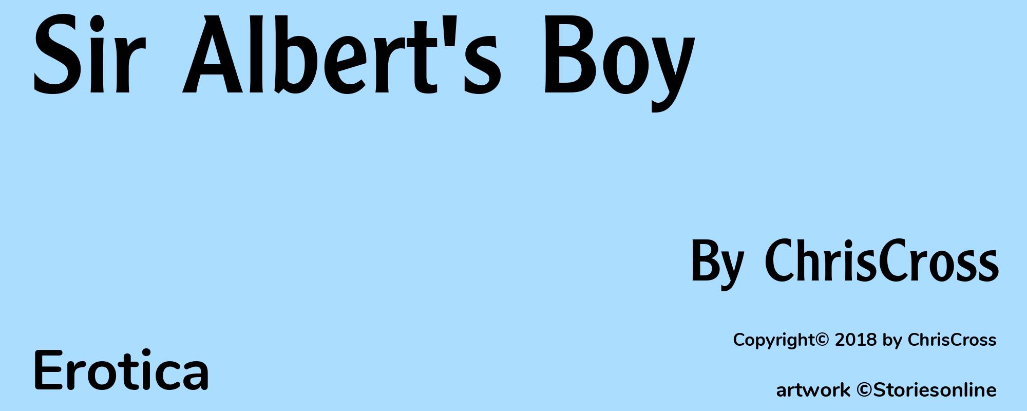 Sir Albert's Boy - Cover