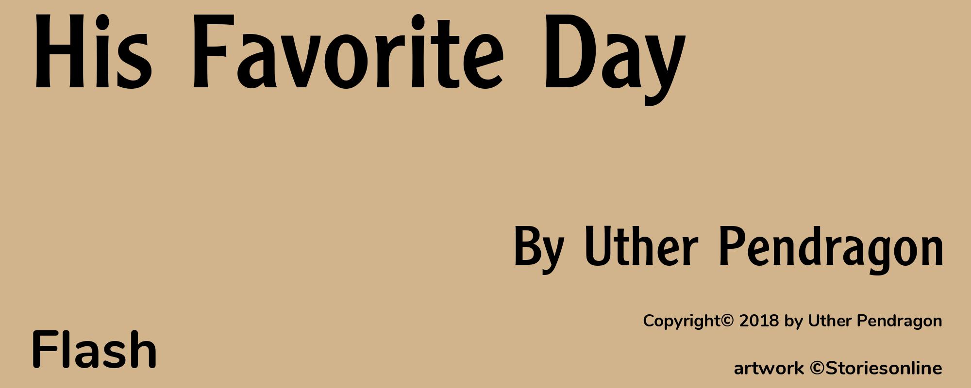 His Favorite Day - Cover