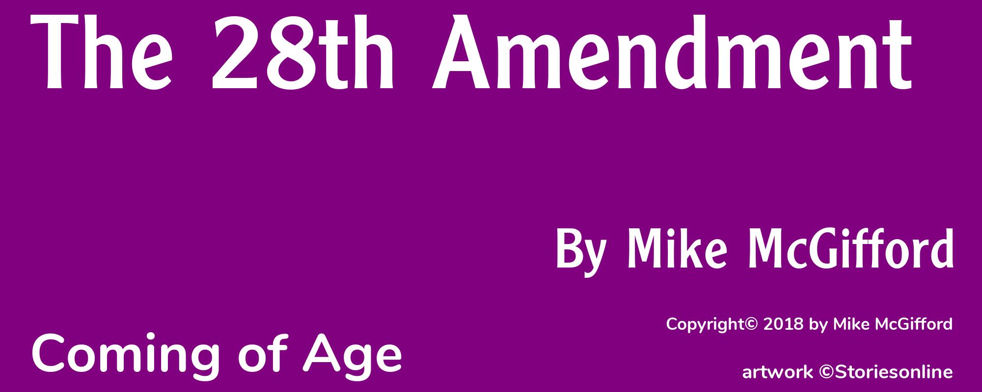 The 28th Amendment - Cover