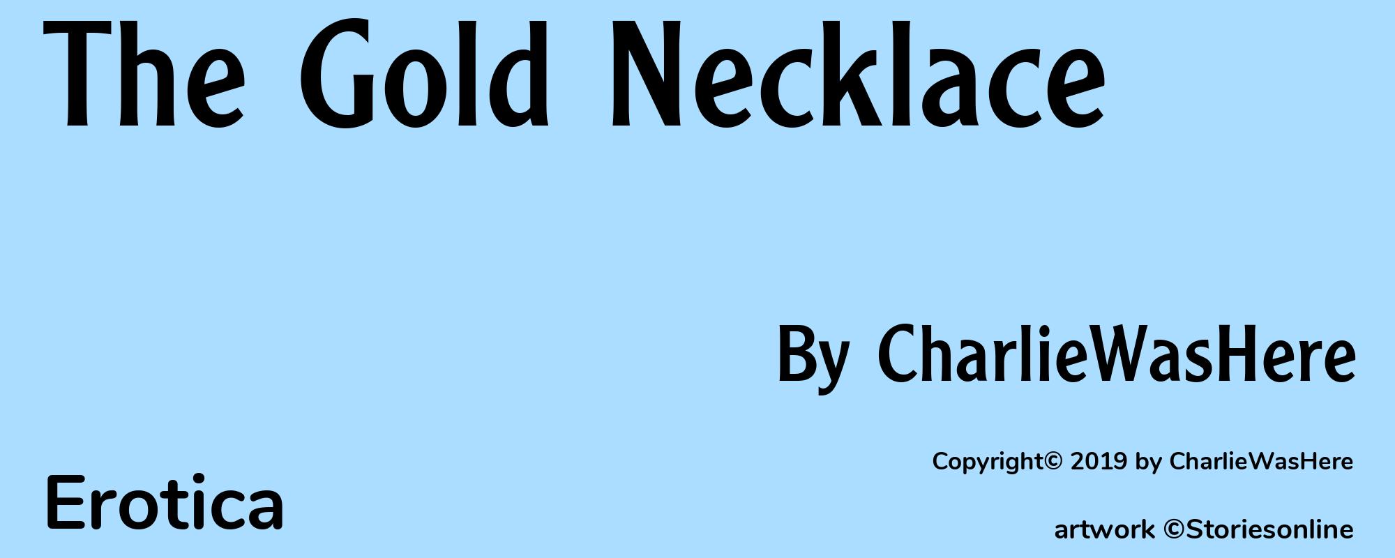 The Gold Necklace - Cover