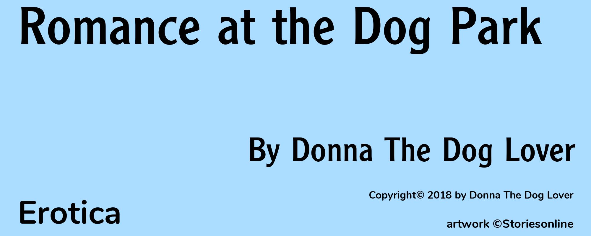 Romance at the Dog Park - Cover