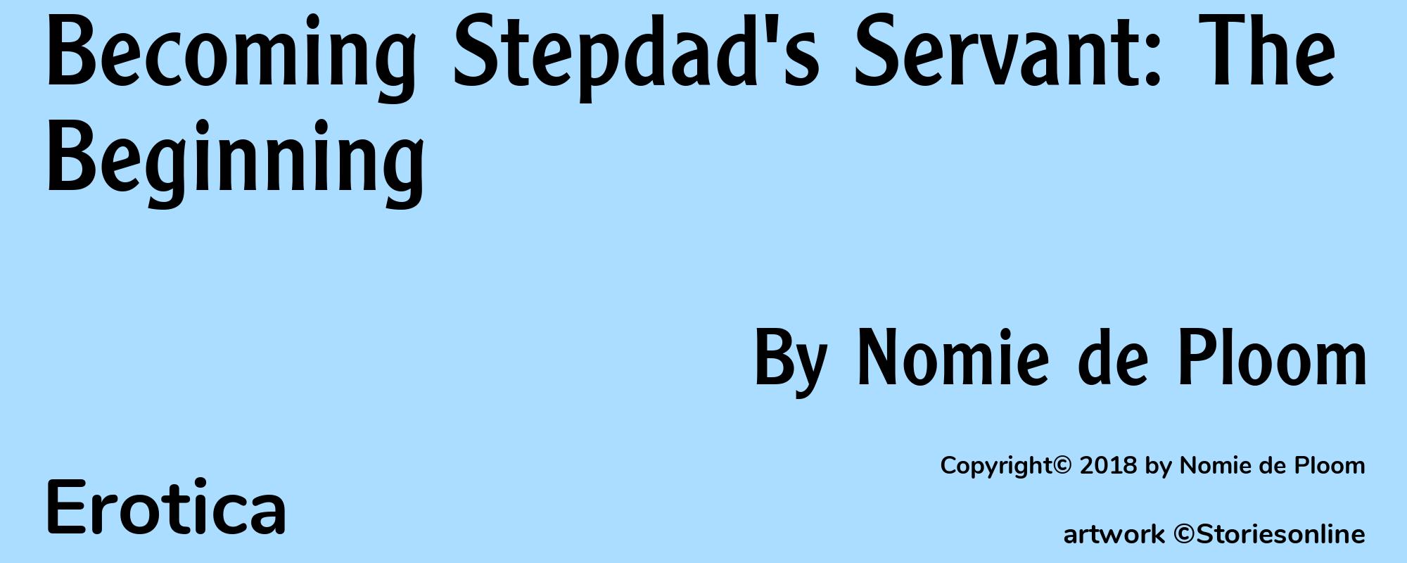 Becoming Stepdad's Servant: The Beginning - Cover