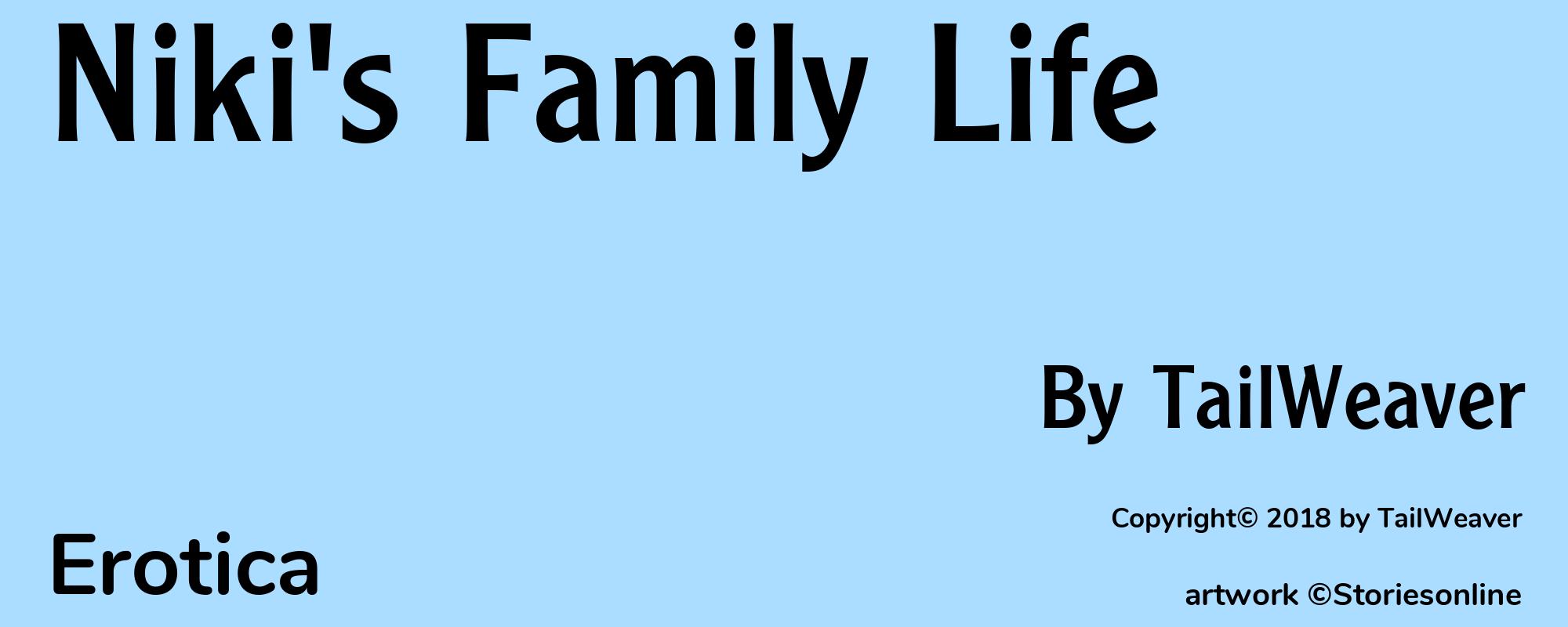 Niki's Family Life - Cover