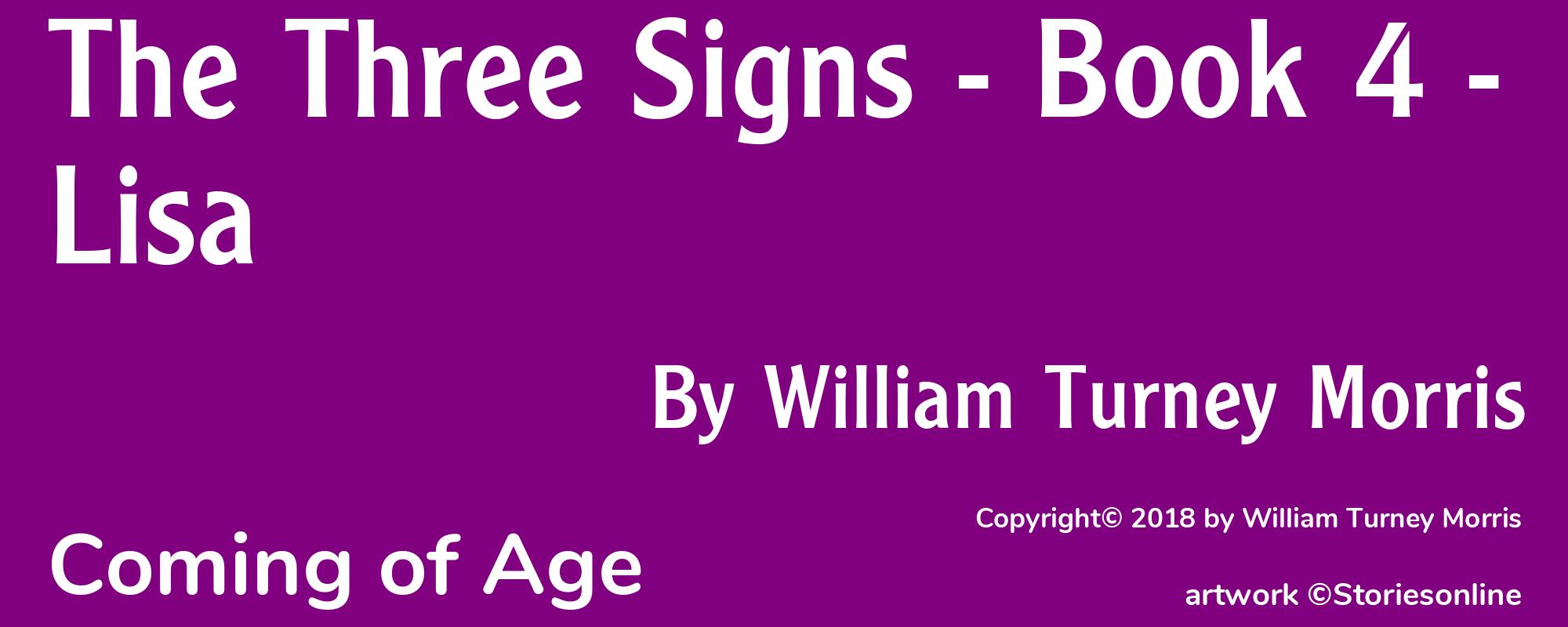 The Three Signs - Book 4 - Lisa - Cover
