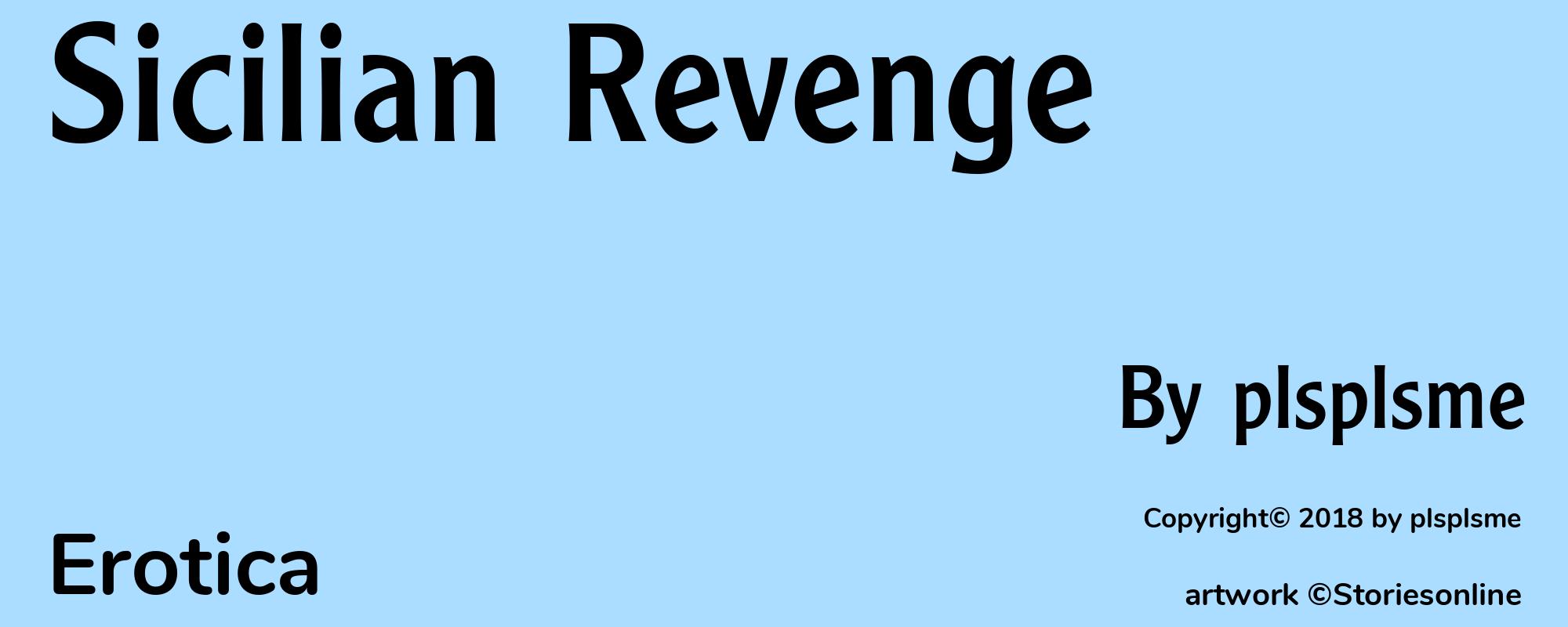 Sicilian Revenge - Cover