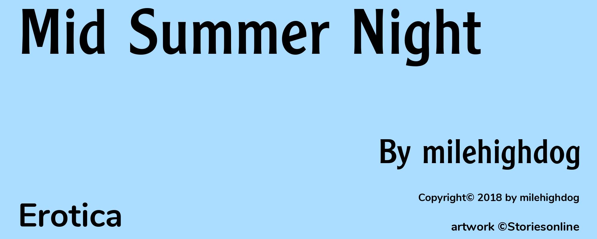 Mid Summer Night - Cover