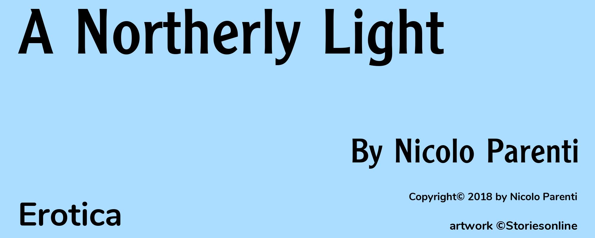 A Northerly Light - Cover
