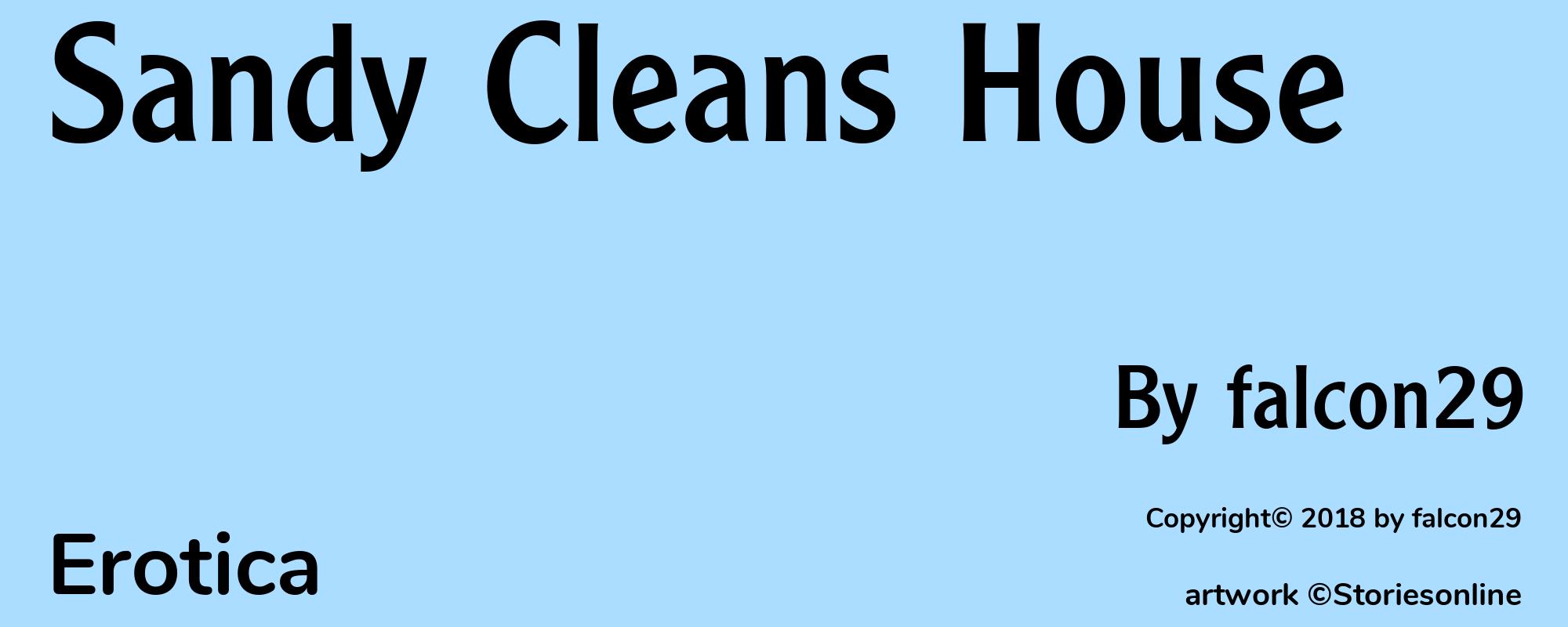 Sandy Cleans House - Cover
