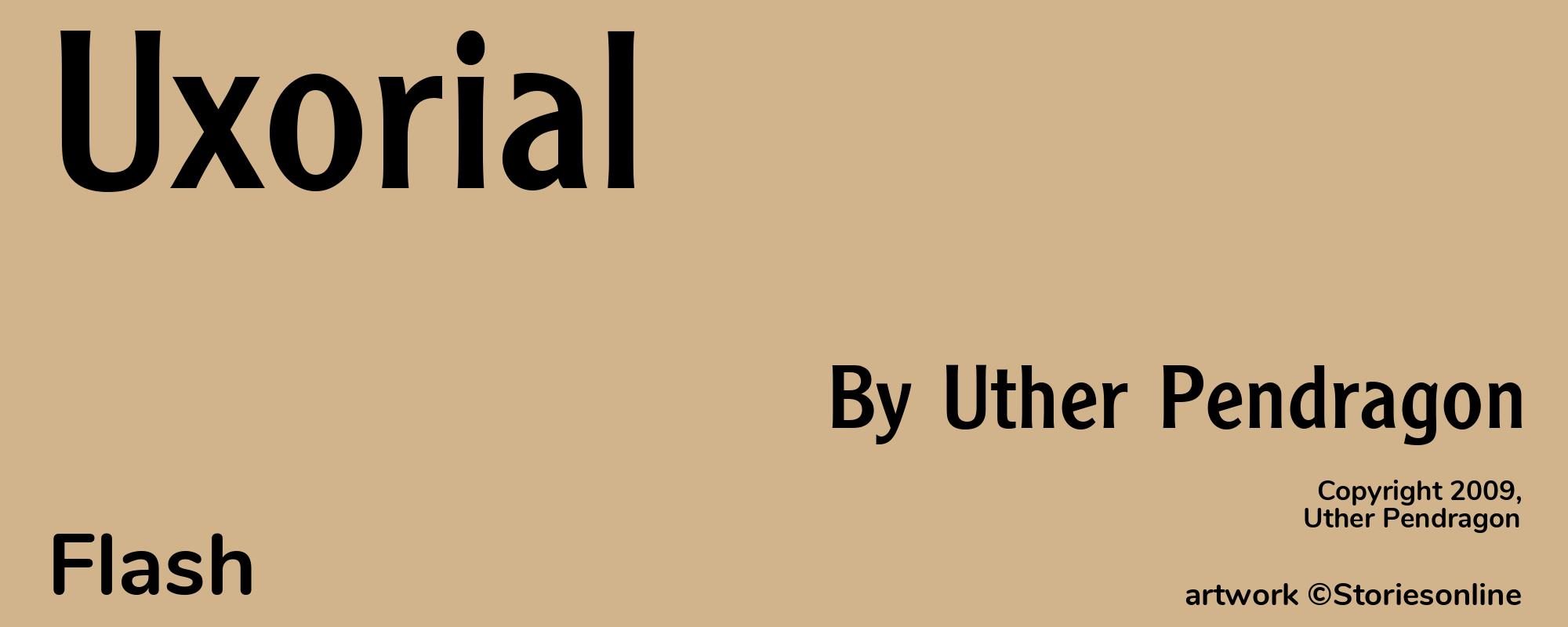 Uxorial - Cover