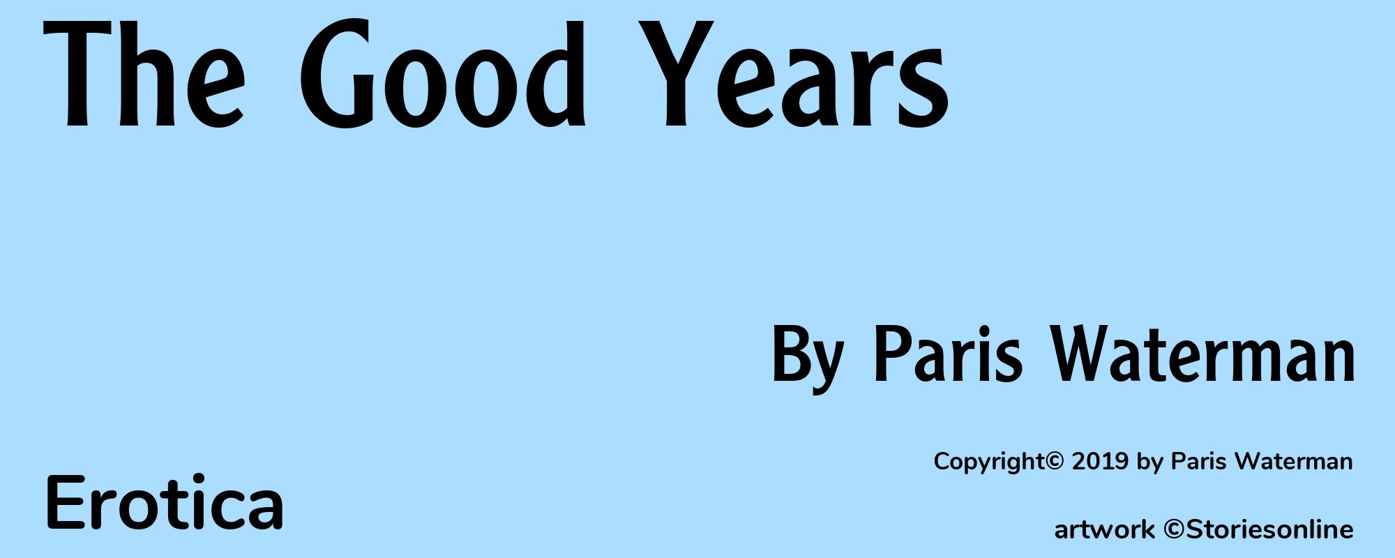 The Good Years - Cover
