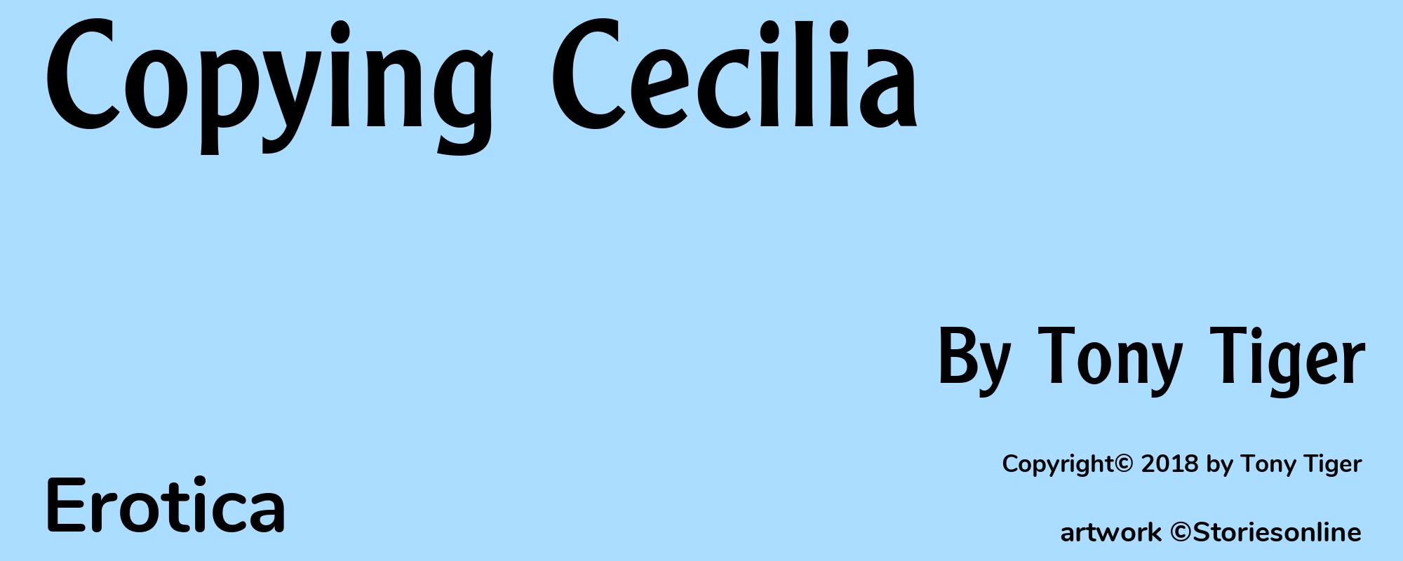 Copying Cecilia - Cover