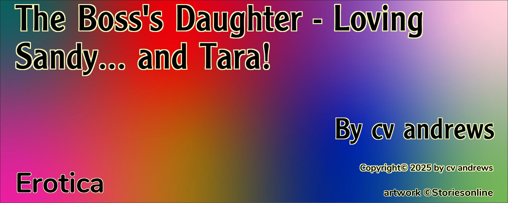 The Boss's Daughter - Loving Sandy... and Tara! - Cover