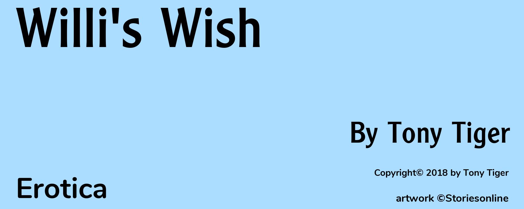 Willi's Wish - Cover