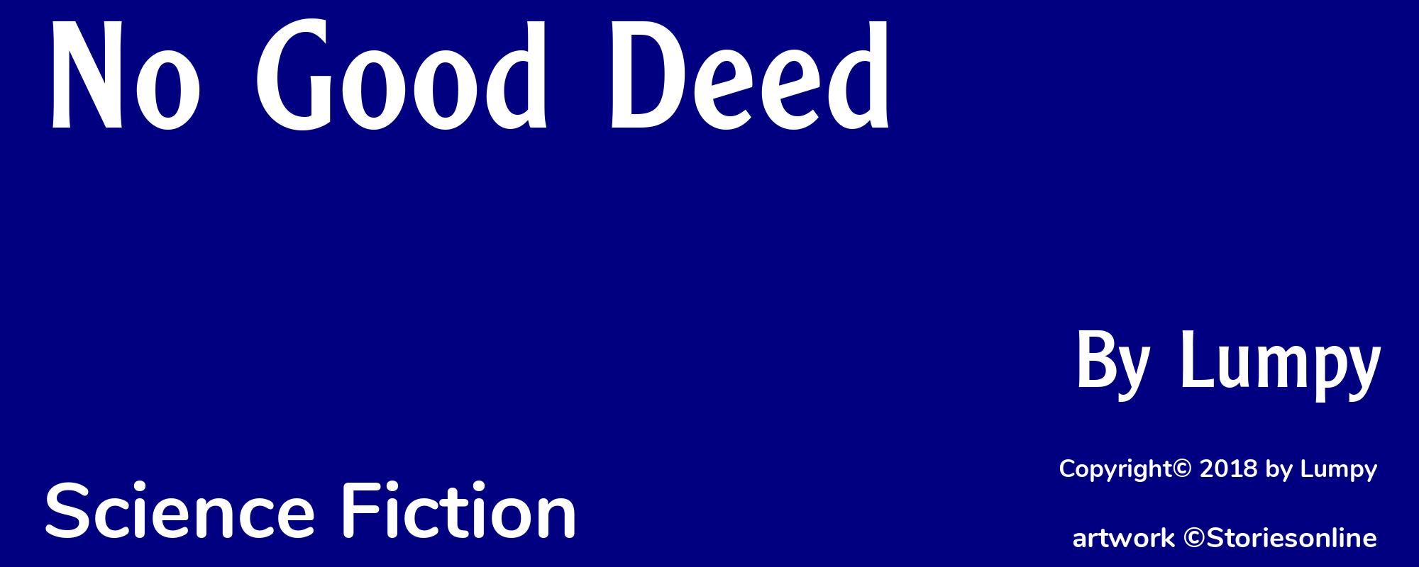 No Good Deed - Cover