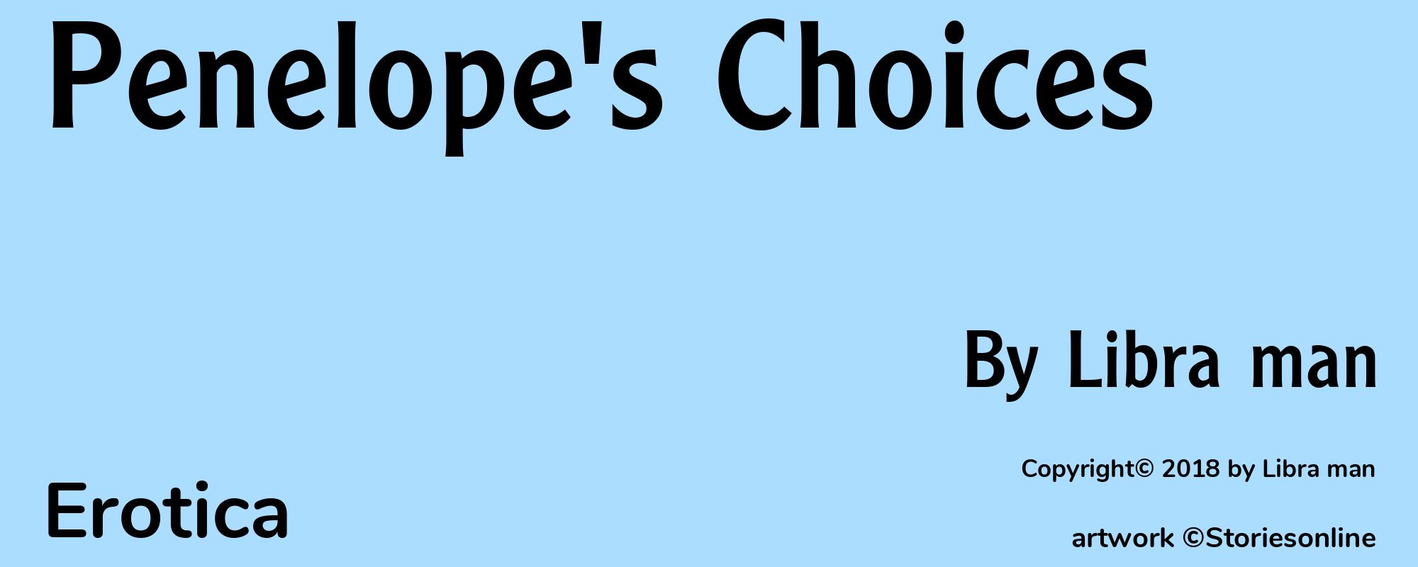 Penelope's Choices - Cover